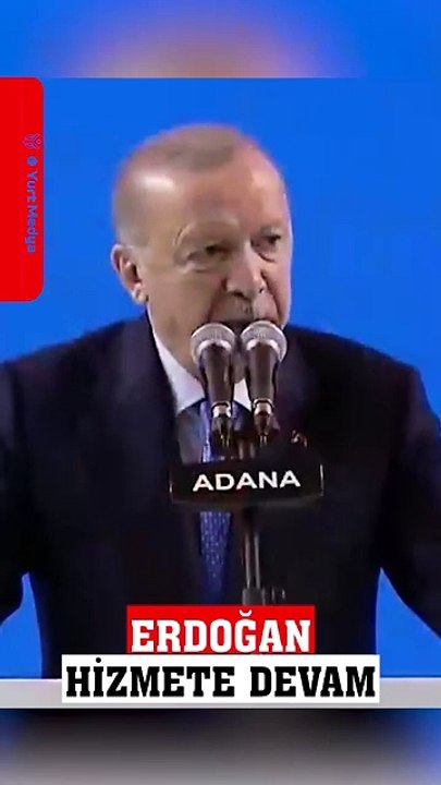 #erdoğan Allah izin verdikçe hizmet etmeye devam edeceğim #sondakika #adana #haberler