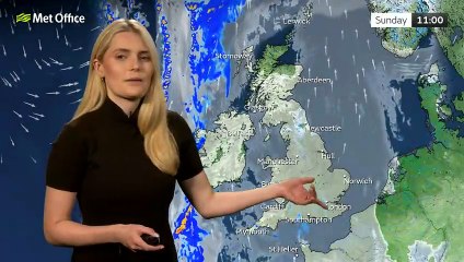 Met Office Evening Weather Forecast 18/01/2025 - Clear spells north and east Scotland