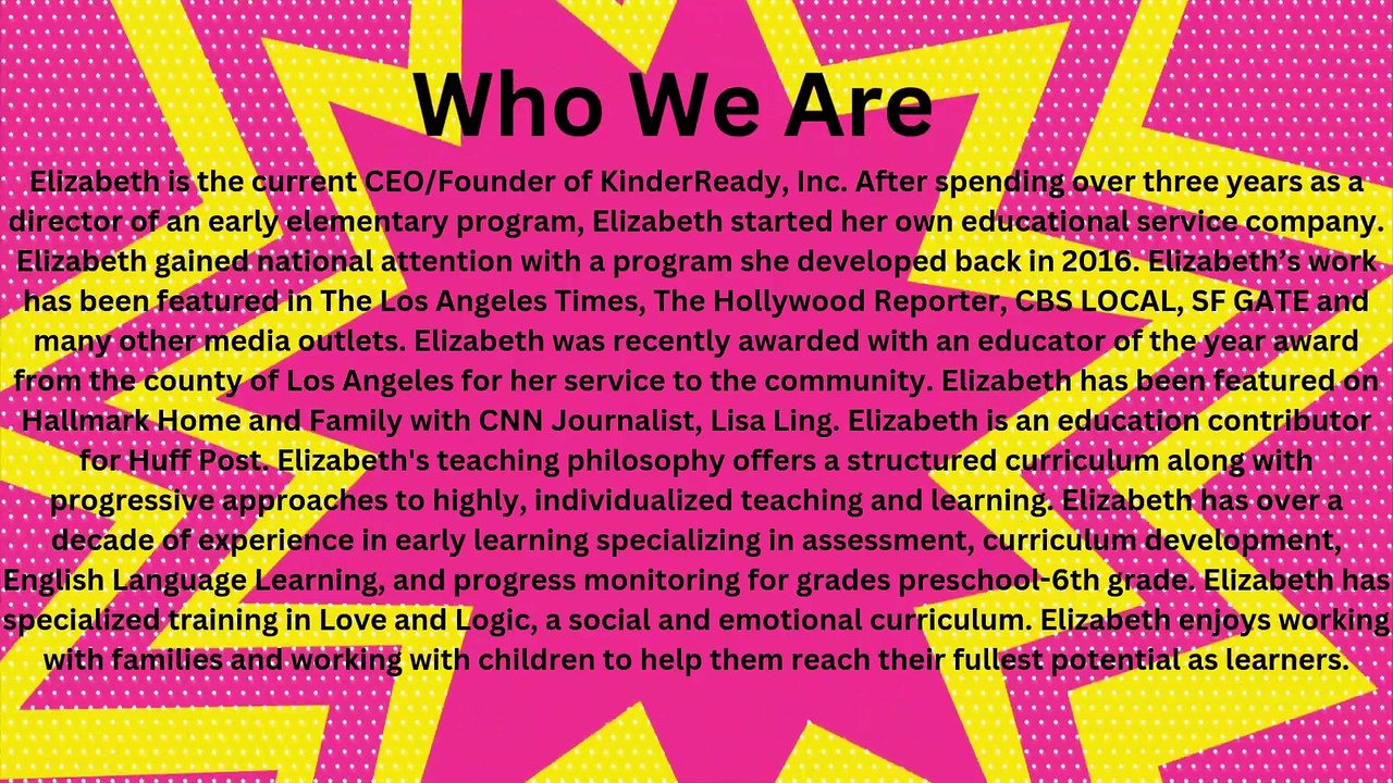 The Elizabeth Fraley Approach: Engaging Early Learning for Lifelong Success