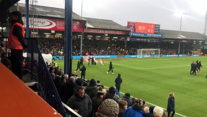 Luton Town manager Matt Bloomfield
