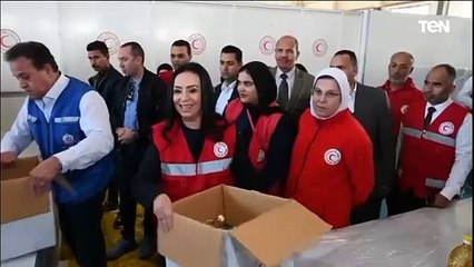 ماذا قدمت وزارة التضامن الاجتماعي لغزة؟