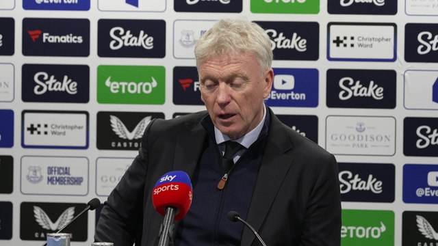 Moyes refuses to get carried away after Everton hold on for 3-2 Tottenham win