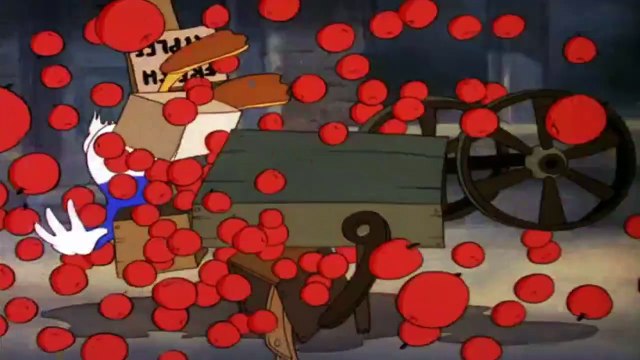 Donald Duck Cartoons 7 - Donald's Lucky Day (1939) | When Donald Duck is a delivery boy