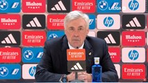 La tensión se puede cortar con un cuchillo: 2'' de Ancelotti sobre las críticas tras 36'' de pregunta