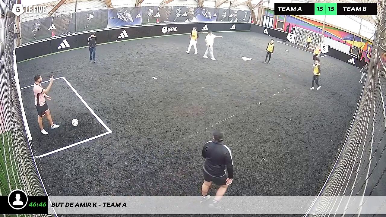 But de Amir K - Team A