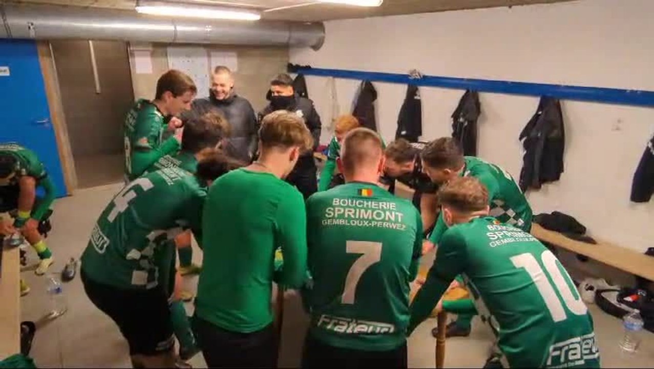 Les Unionistes de Bossière-Gembloux fêtent leur succès à Couvin.