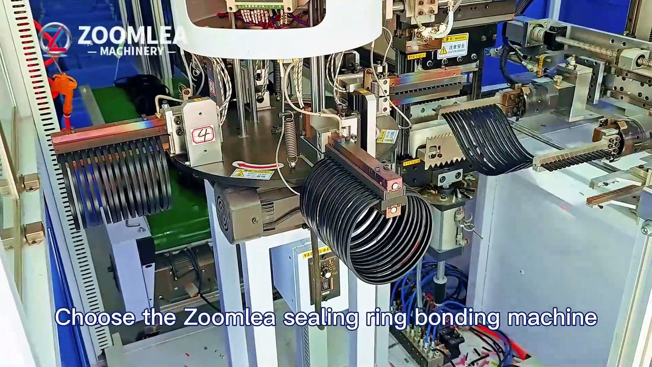 Produce sealing rings of different materials? Choose a sealing ring bonding machine