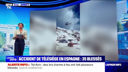 Pyrénées espagnoles: au moins 30 personnes blessées dans un accident de télésiège