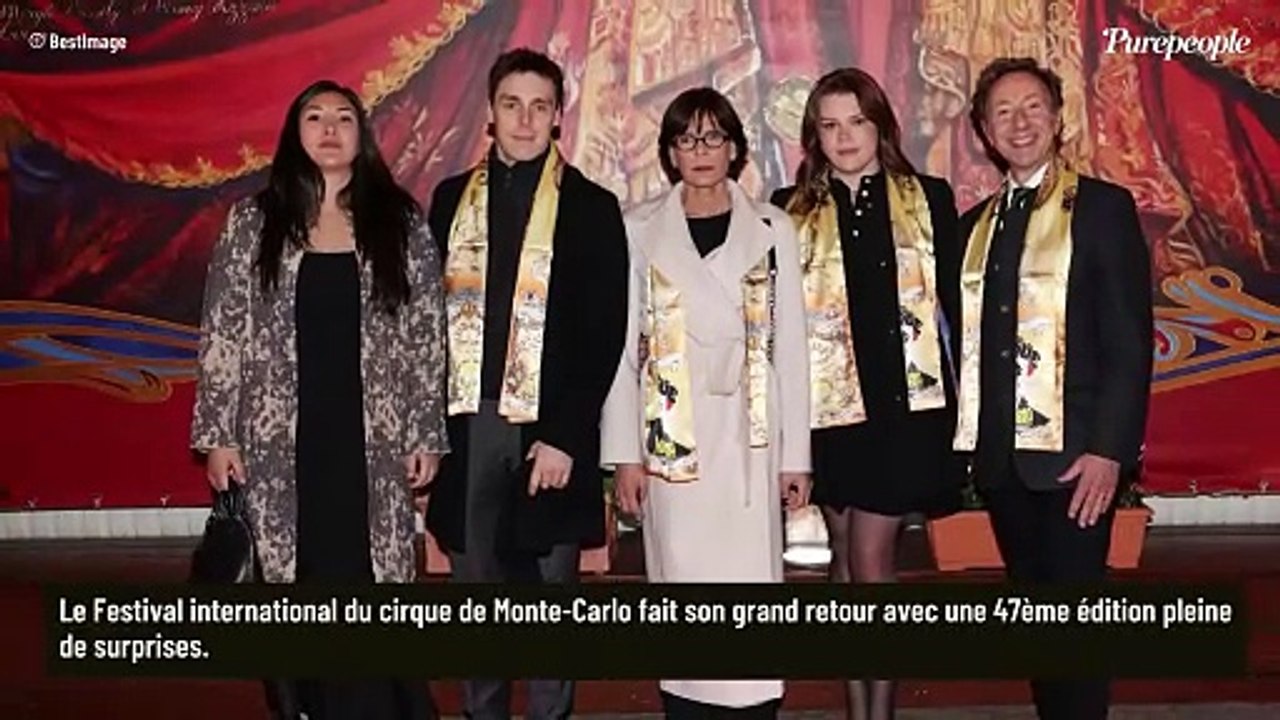 Stéphanie de Monaco au cirque avec Louis Ducruet et sa fille Camille Gottlieb : quelle est la symbolique de leur écharpe dorée ?