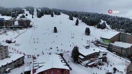 5 liralık poşetle tatilin keyfini çıkardılar