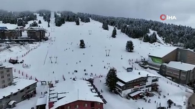 5 liralık poşetle tatilin keyfini çıkardılar