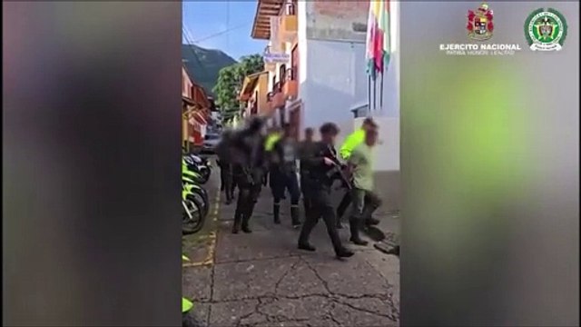 Capturados cuatro presuntos integrantes del Clan del Golfo en Pueblorrico: Hacían retenes ilegales