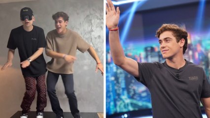 Franco Colapinto muestra sus mejores pasos de baila al lado de Bizarrap