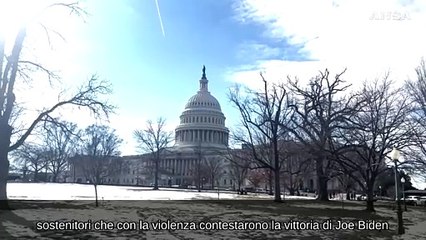 Arriva il gelo a Washington, l'Inauguration day di Trump si sposta all'interno