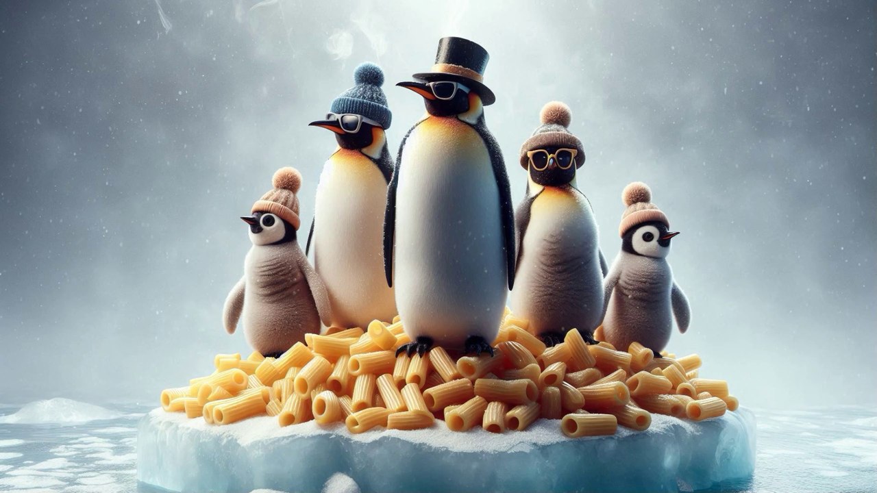 78 MANCHOTS MACARONI pour piano solo 🐧🎹🐧78 MACARONI PENGUINS for piano solo