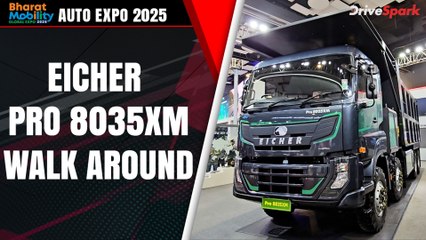 Auto Expo 2025: Eicher Pro 8035XM Walkaround | Abhishek Mohandas
