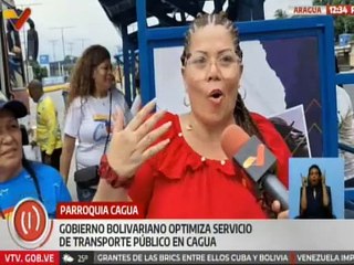 Aragua | Gobierno regional inaugura segunda parada inteligente multimodal en la pqa. Cagua