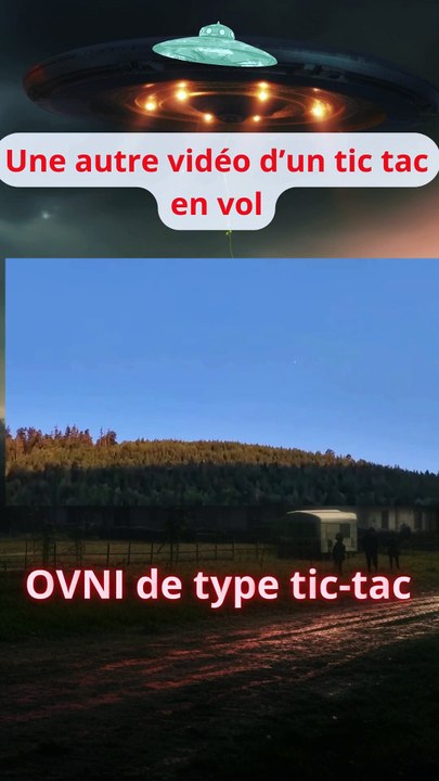 OVNI de type tic-tac ! date et lieu inconnu #ovni #tictac #ufo #paranormal