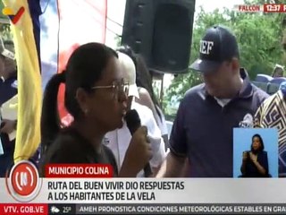 Falcón | Agenda de la Ruta del Buen Vivir atiende a las comunidades con respuestas al colectivo