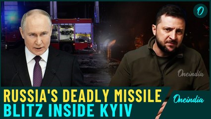 Breaking: Many Killed in Russia's Missile Blitz On Kyiv | Panicked Ukrainians Run For Life | VIDEO