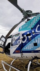 Video: así combaten los incendios en Tornquist