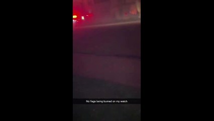 Social media creator captures dramatic footage of Palisades fire
