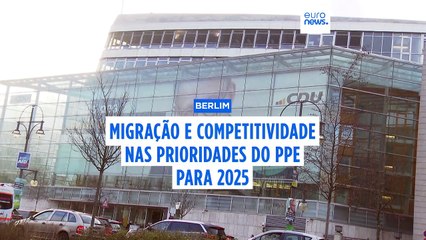 Partido Popular Europeu define a migração e a economia como os objetivos para 2025