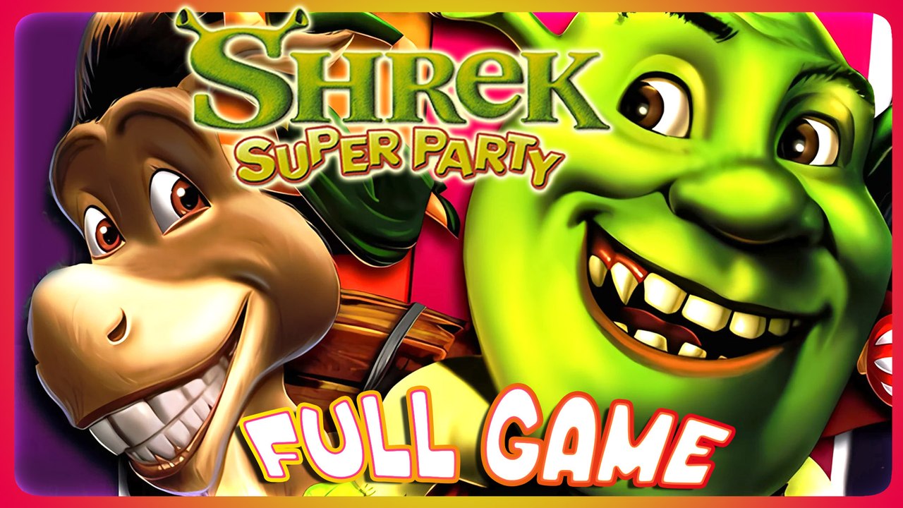 Shrek: Super Party Full Game Walkthrough (PS2, XBOX, Gamecube) 4K