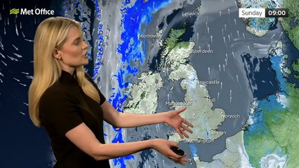 Met Office Saturday Evening Weather Forecast 18/01/2025