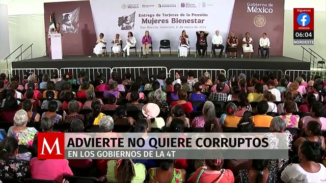 No queremos corruptos en los gobiernos de la cuarta transformación : Claudia Sheinbaum