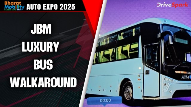Auto Expo 2025: JBM Luxury Bus Walkaround | Hindi | Promeet Ghosh
