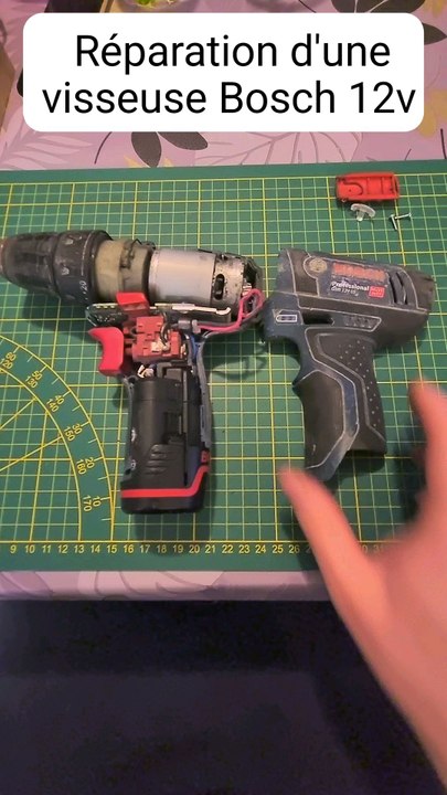 Réparation d'unevisseuse Bosch   12v