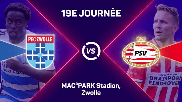Eredivisie - Le PSV Eindhoven surpris par Zwolle