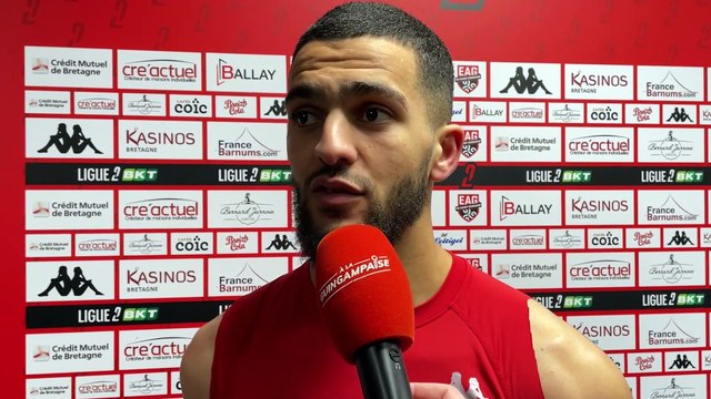 EAG - Rodez (3-0) : les mots de Sohaib Naïr après la victoire