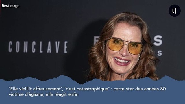 Elle vieillit affreusement , elle était vraiment mannequin avant ?! : cette star des années 80 victime d'âgisme