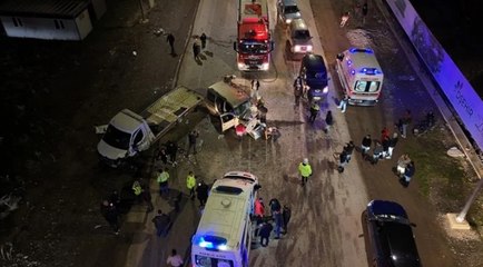 Düzce'de zincirleme kaza: 7 yaralı