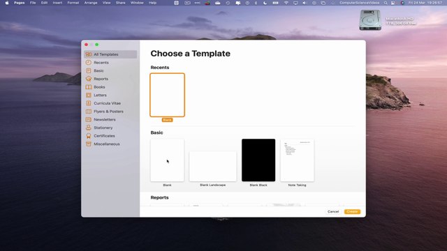 How to DUPLICATE a Document On the Pages Application Using a Mac - Basic Tutorial | New
