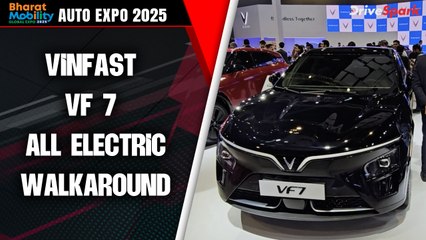 Auto Expo 2025: Vinfast VF 7 Walkaround | Hindi | Promeet Ghosh