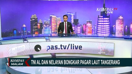 TNI dan Nelayan Bongkar Pagar Laut di Tangerang, Kadispenal: Target Pembongkaran 10 Hari