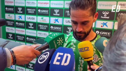 Isco Alarcón habla tras la derrota del Betis ante el Alavés