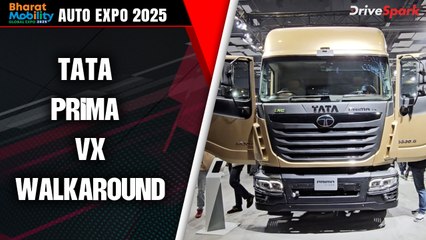 Auto Expo 2025: Tata Prima VX  Walkaround | Hindi | Promeet Ghosh
