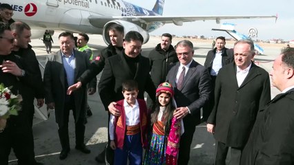 Moğolistan Cumhurbaşkanı Ukhnaa Van'da