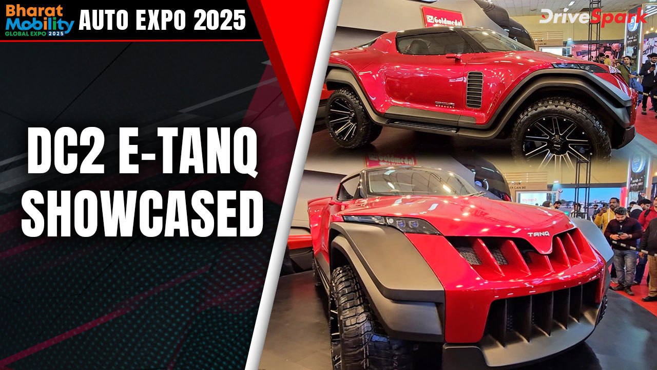 Auto Expo 2025: DC2 e-Tanq Showcased | 650bhp | 180kWh Battery Pack | Promeet Ghosh