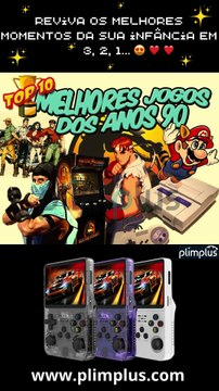 Game Retro Portátil #euquero #retrô #jogo #retro #portatil #supermario #supernintendo #jogosmegadrive #saudade #viraliza #sonic #promocao