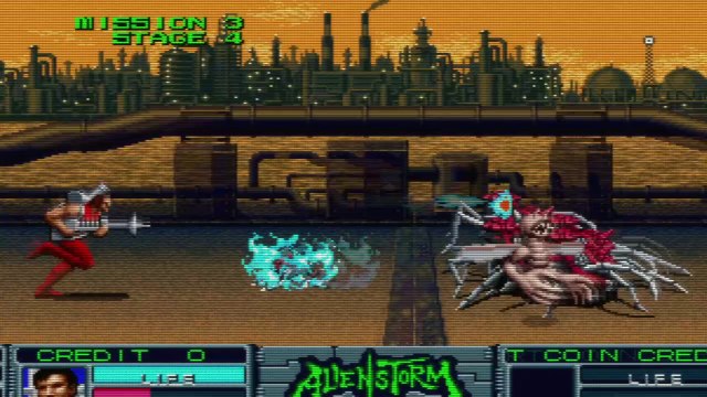 Alien Storm (1990 Arcade) Full Walkthrough