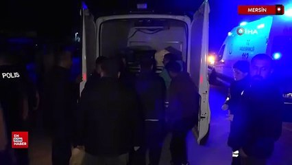 Mersin’de yola düşen motosikletli gencin üzerinden otomobil geçti