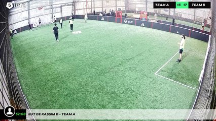 But de Kassim D - Team A