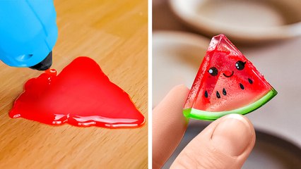 LES MEILLEURS TRUCS AVEC PISTOLET À COLLE 😍🌟 CRÉEZ DES BRICOLAGES INCROYABLES