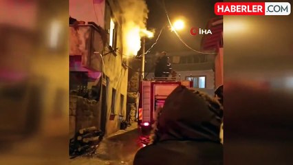 Çanakkale'de Bacadan Yangın Çıktı, Ev Zarar Gördü