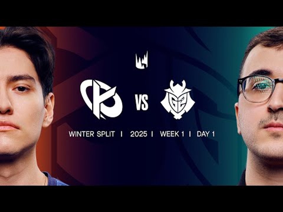 KC v G2| 2025 LEC Winter | Week 1 Day 1 | Karmine Corp vs.G2 Esports